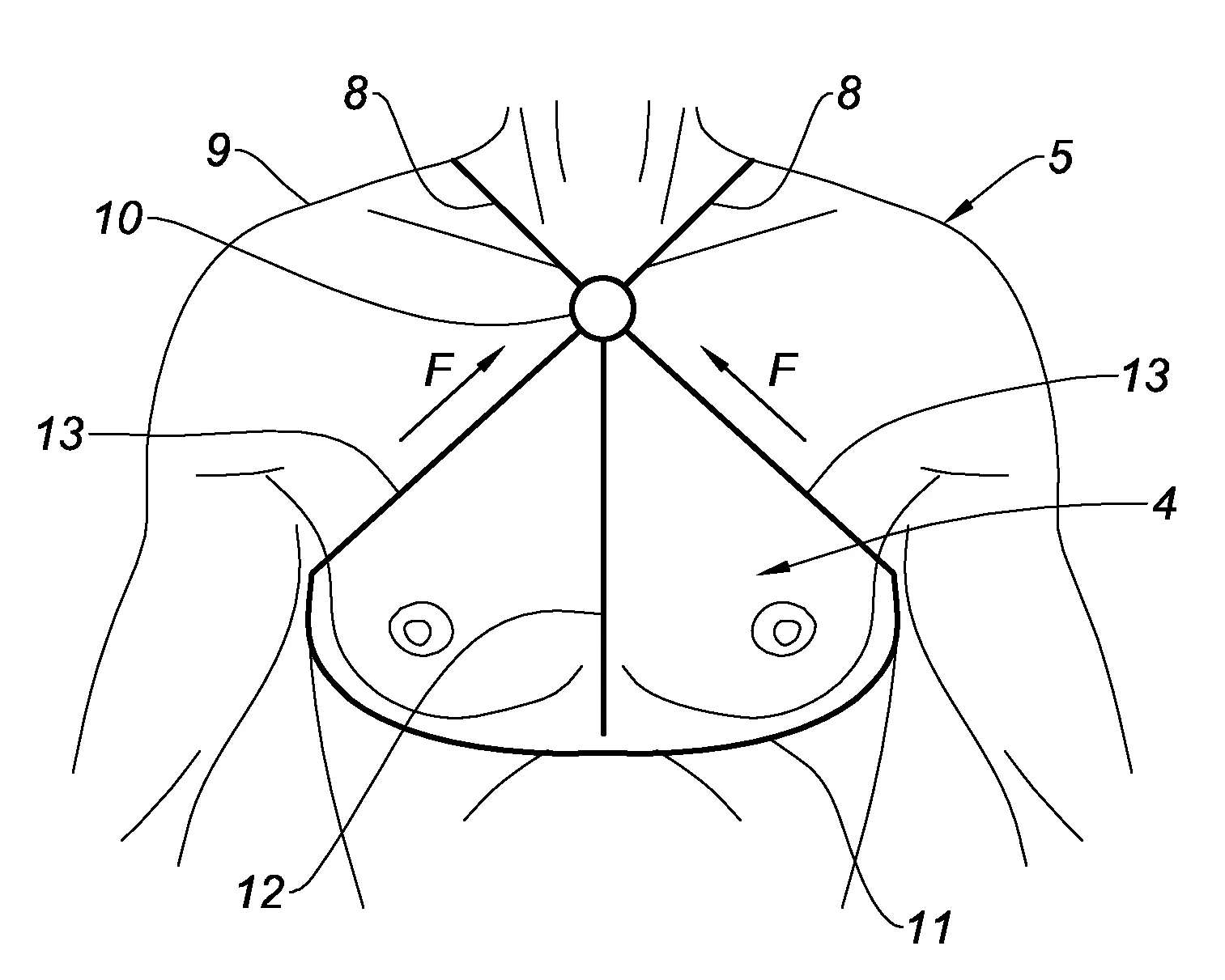 Soutien-gorge adapte pour la pratique sportive