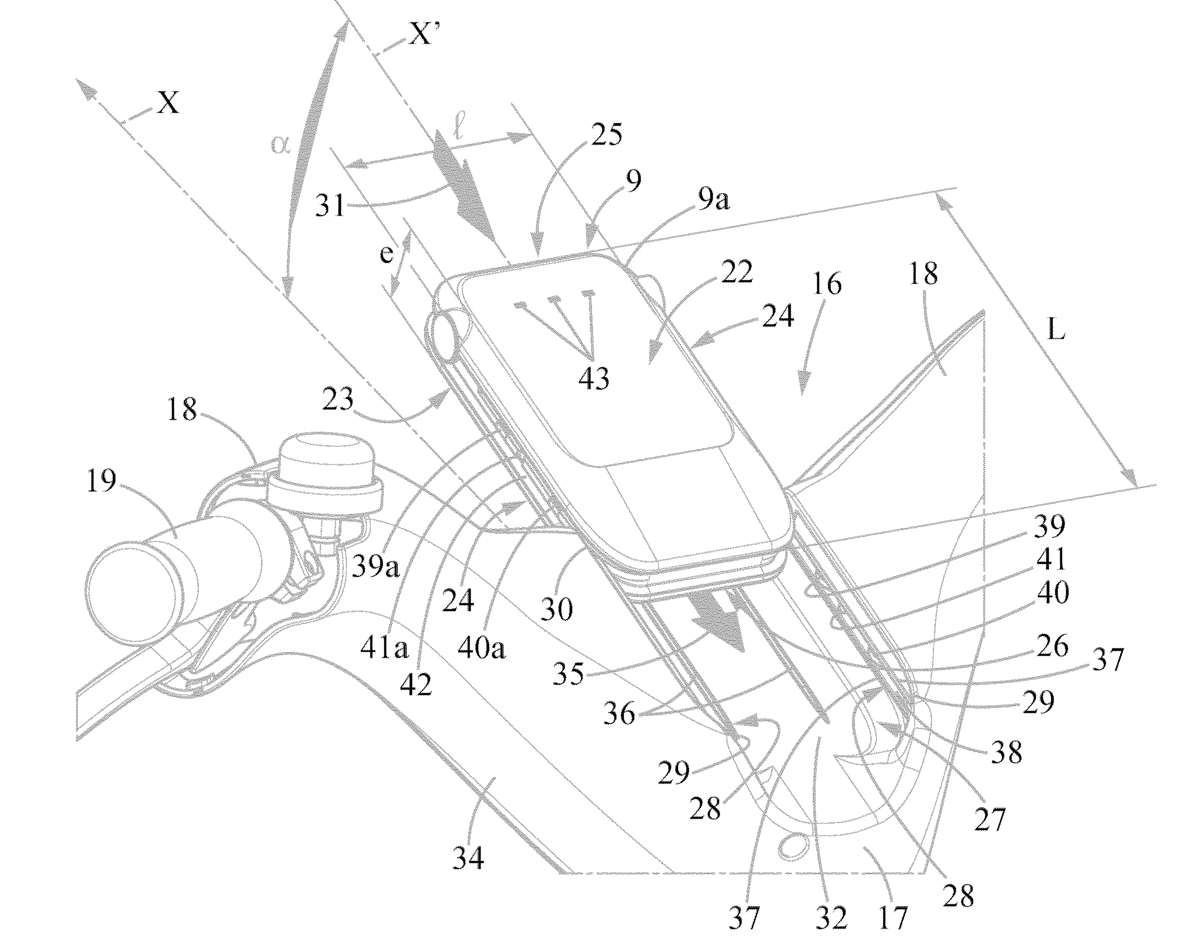 Cycle a motorisation electrique et systeme automatique de stockage de tels cycles.