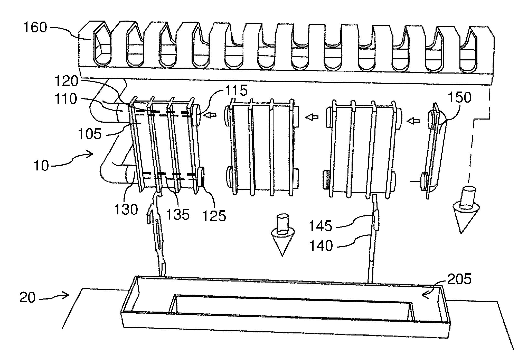 Dispositif d'echange de chaleur, dispositif de cuisson le comportant et procede d'installation d'un tel dispositif