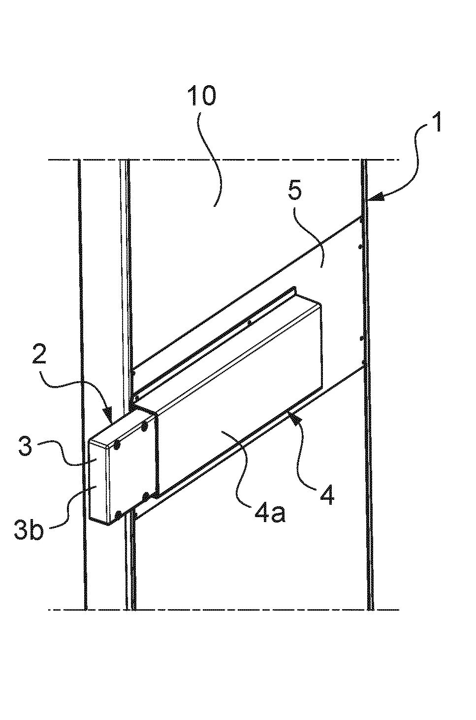 Appareil de chauffage a interface homme-machine embarquee escamotable