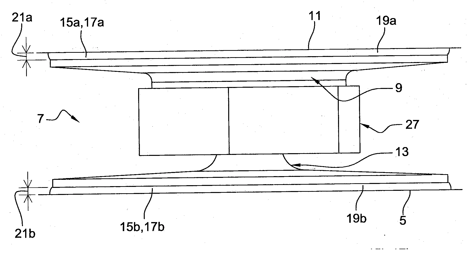 Systeme de maintien d’au moins un element de blindage de vehicule