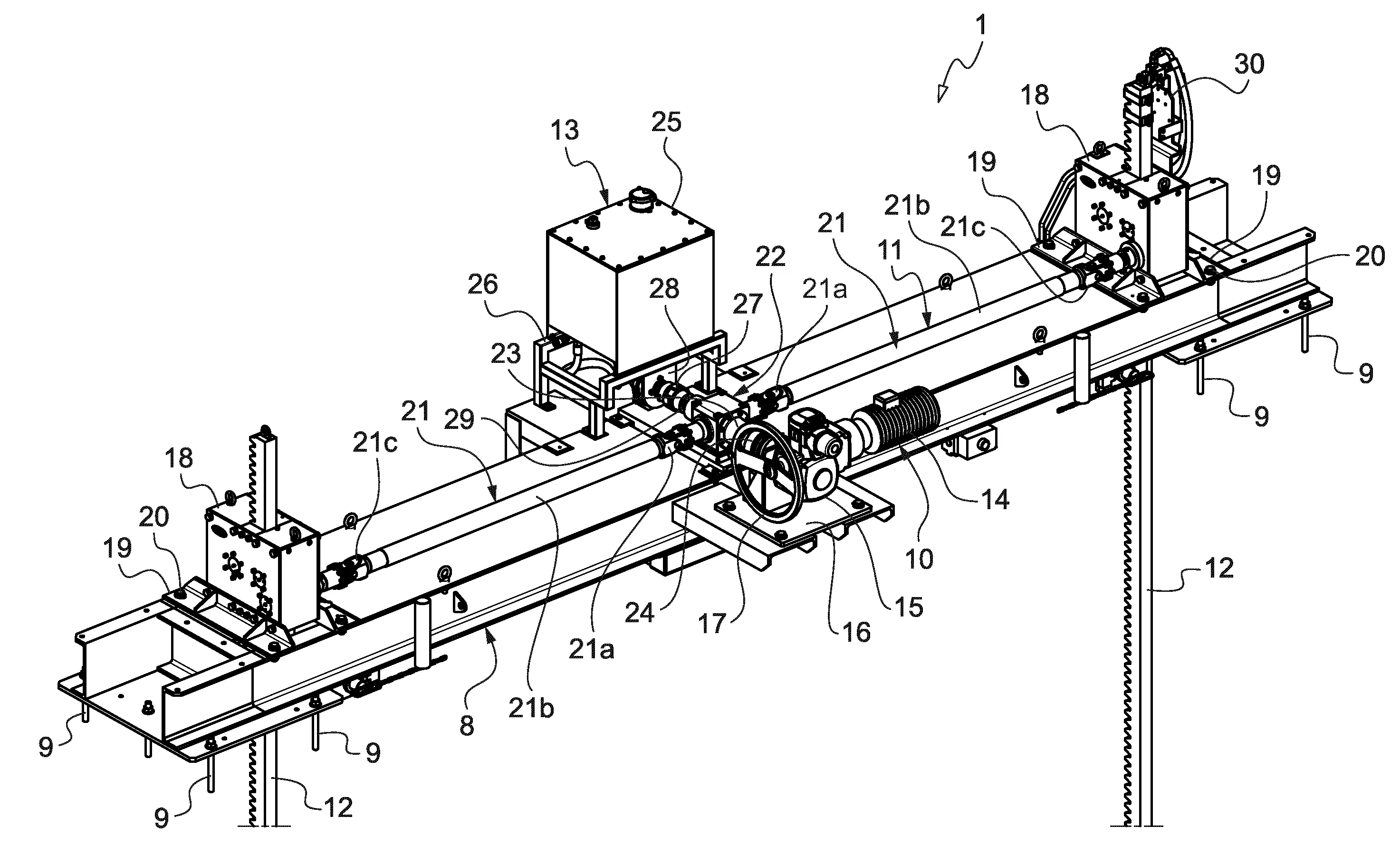 Systeme de commande de vanne pour maitriser la vitesse de descente gravitaire d'une vanne d'ouvrage d'art de retenue des eaux, et ensemble vanne correspondant