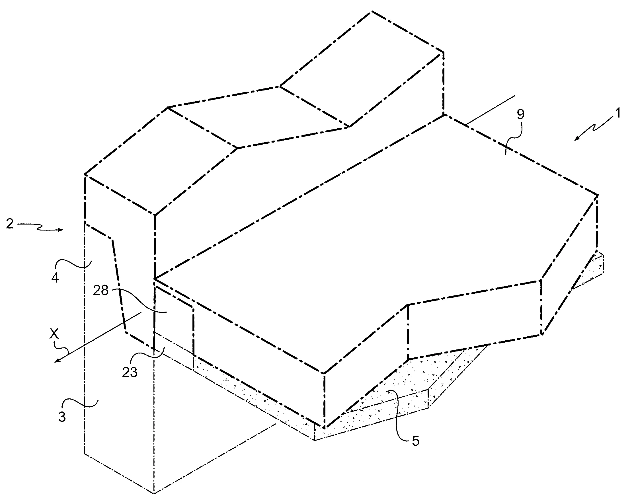 Procede de traitement de ponts thermiques, element d'isolation thermique et element de liaison structurelle associes et predalle equipee de tels elements.