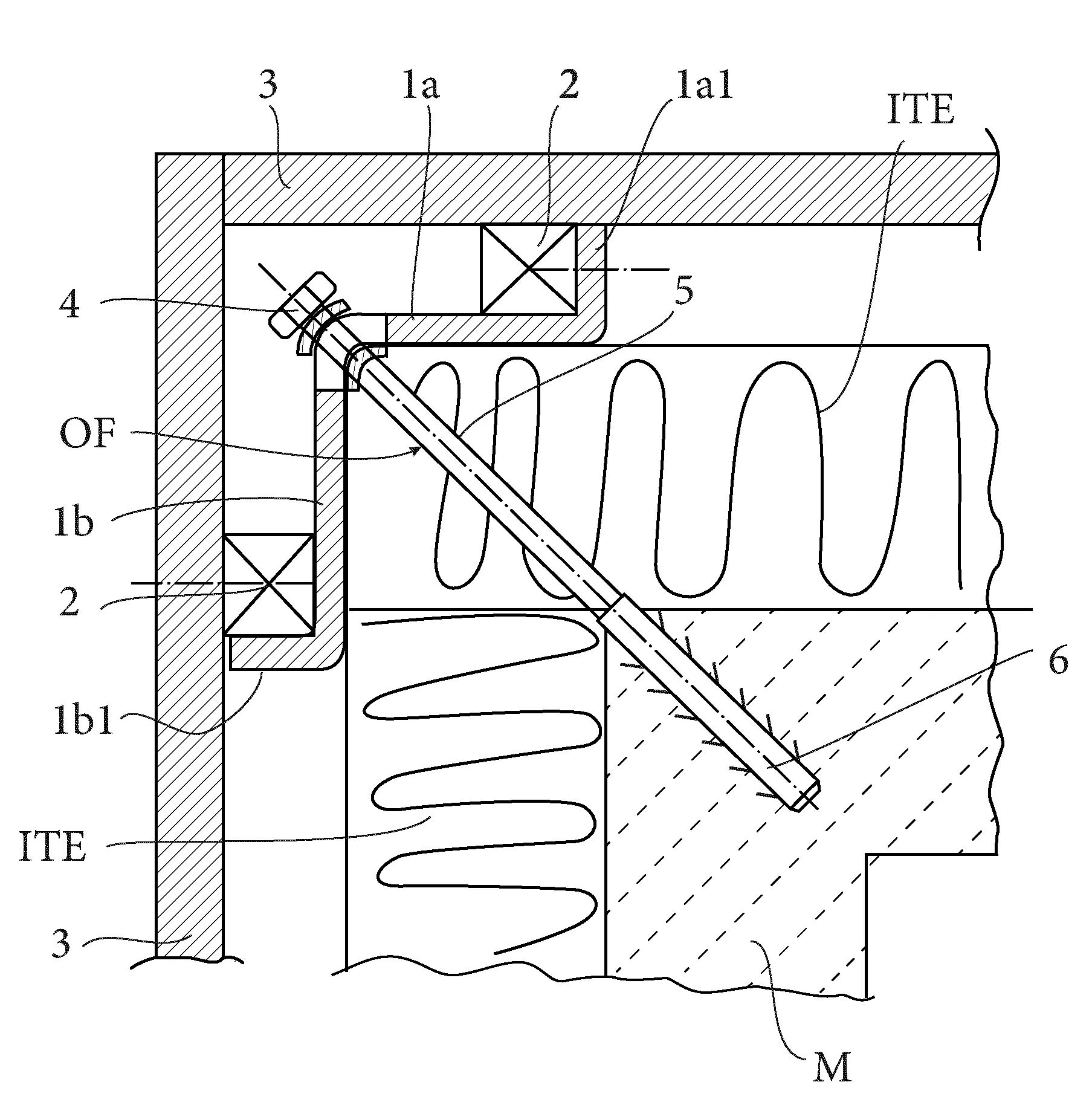 Equerre pour la fixation en angle d'un bardage rapporte sur une isolation thermique par l'exterieur (ite)