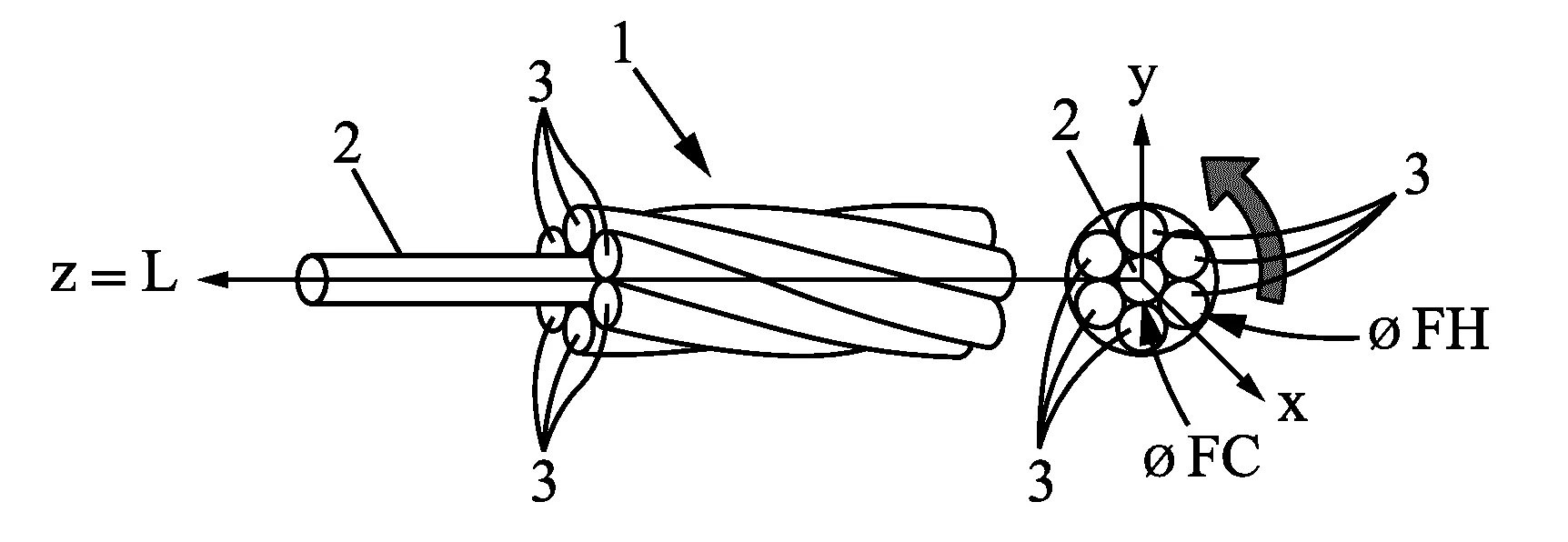 Procede de detection d'un defaut dans un fil metallique d'un ensemble de fils metalliques, en particulier pour une zone d'ancrage d'une structure d'ingenierie civile