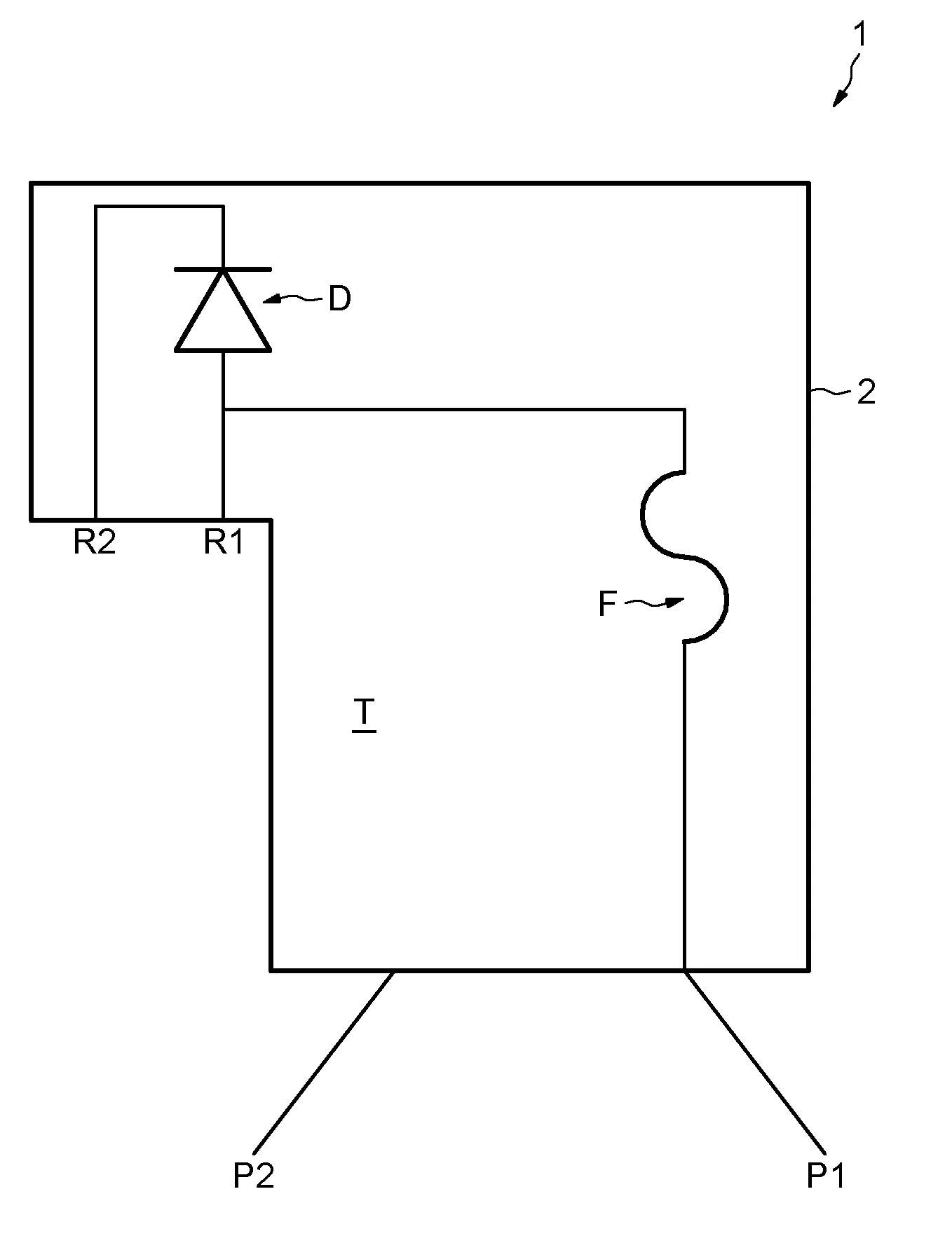 Coupe-circuit fictif, dispositif coupe-circuit fictif comprenant un ensemble de tels coupe-circuit et procede de test correspondant