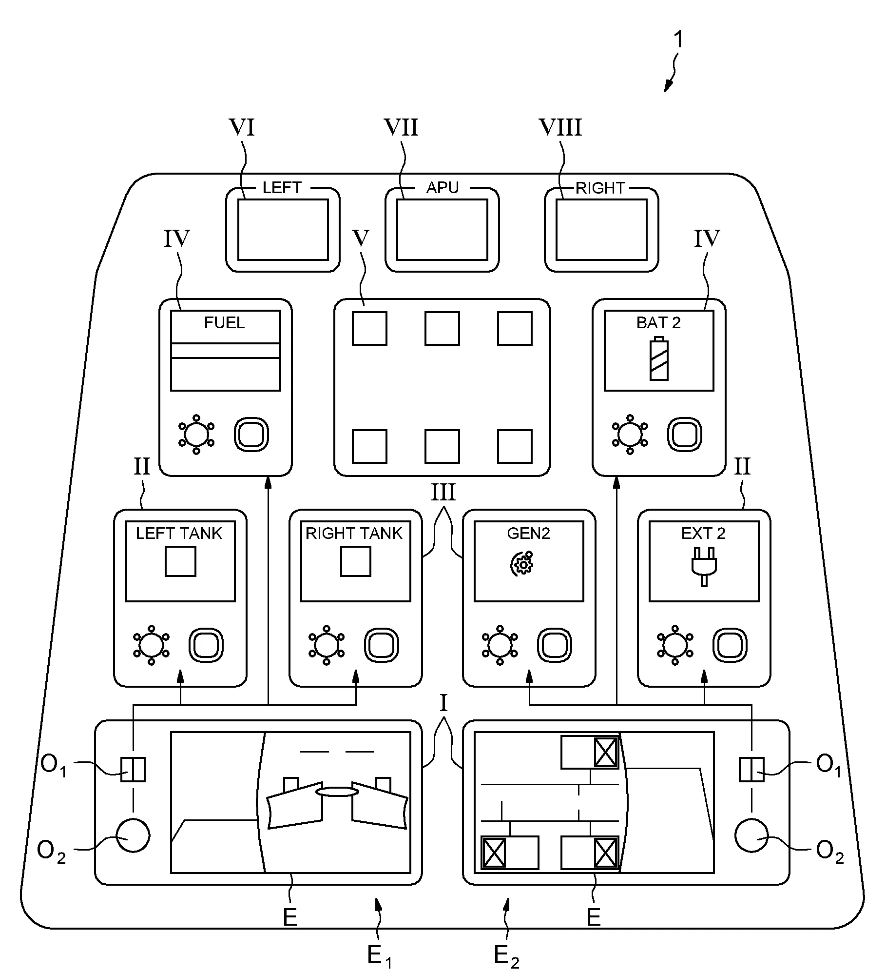 Panneau de commande configurable pour cockpit d'aeronef et procede de configuration d'un tel panneau