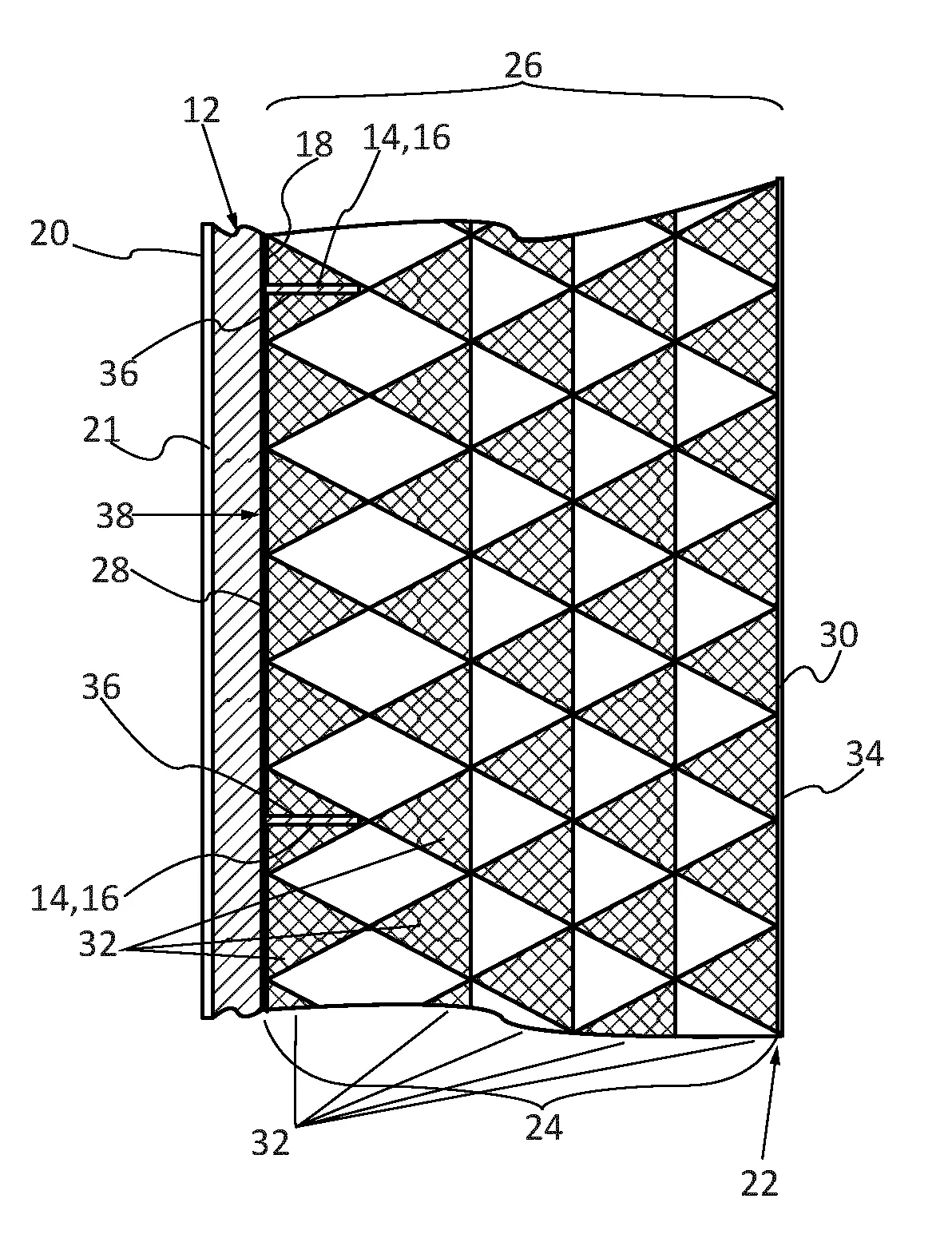 Panneau d'habillage d'un fuselage d'aeronef integrant un isolant thermique et acoustique