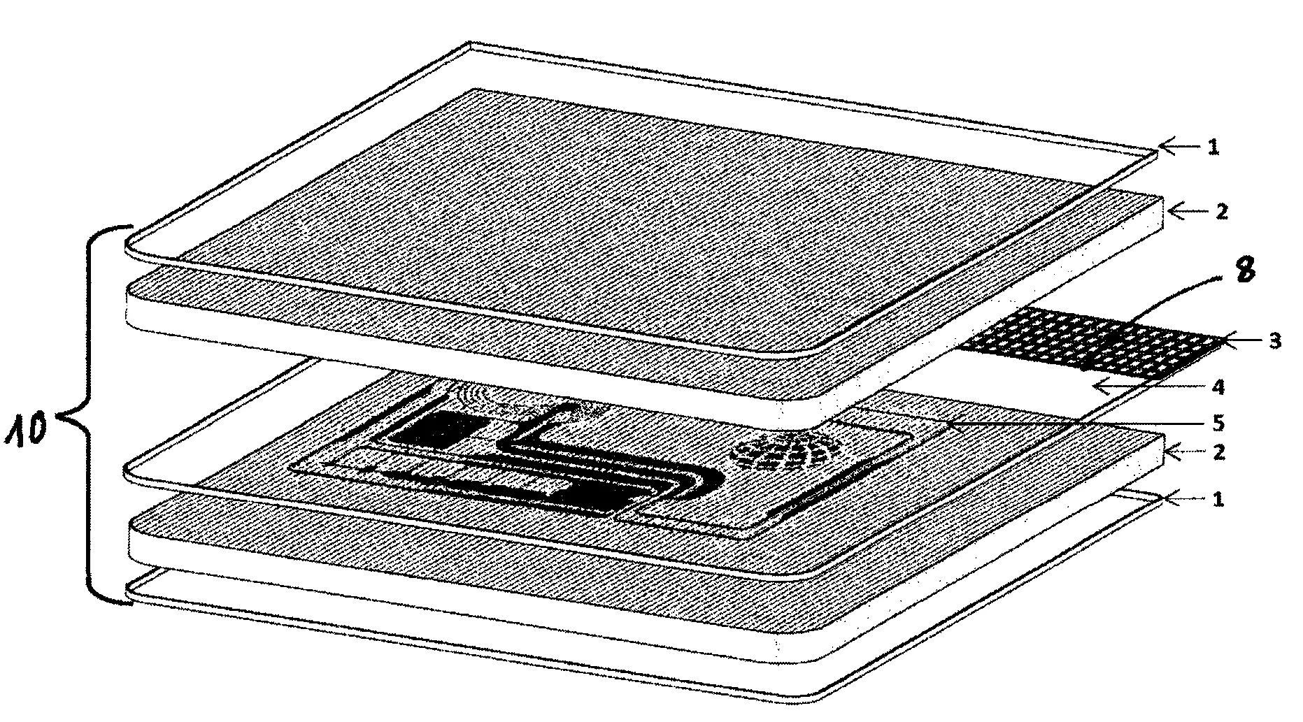Insert pour page de donnees de livret passeport