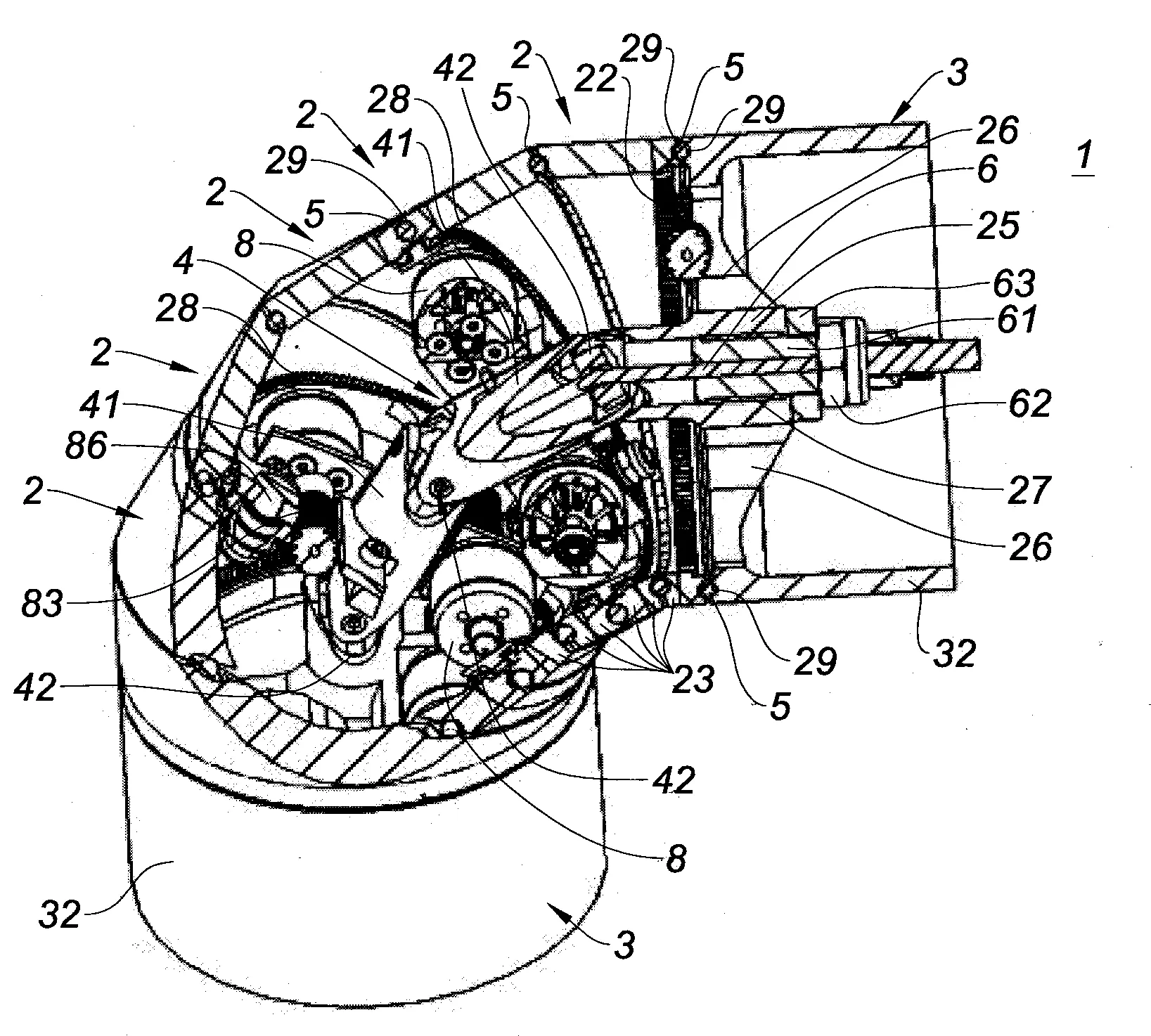 Bras de robot articule