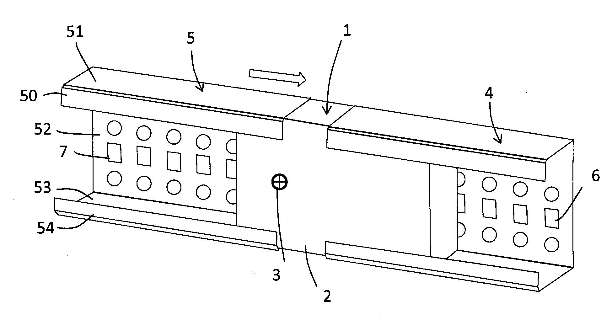 Ensemble et procede pour le raccordement d'elements lineaires