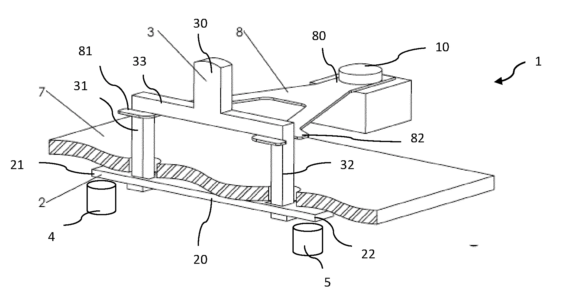 Dispositif de commutation sans frottement pour ouvrir et fermer une ligne electrique, a precision de manœuvre amelioree