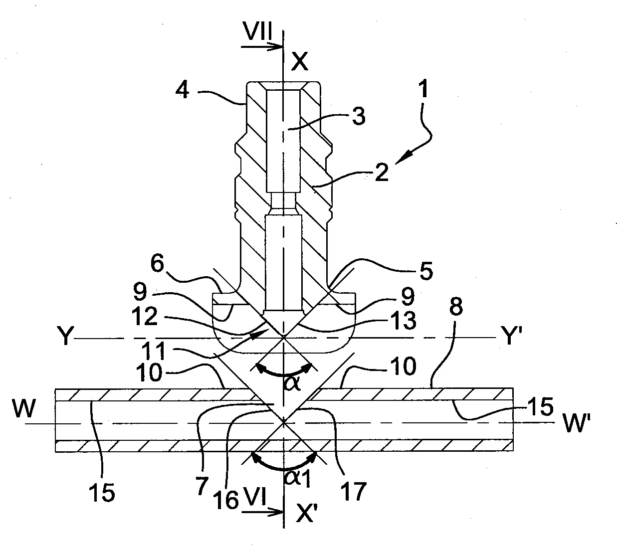 Dispositif de liaison etanche sur un circuit fluidique