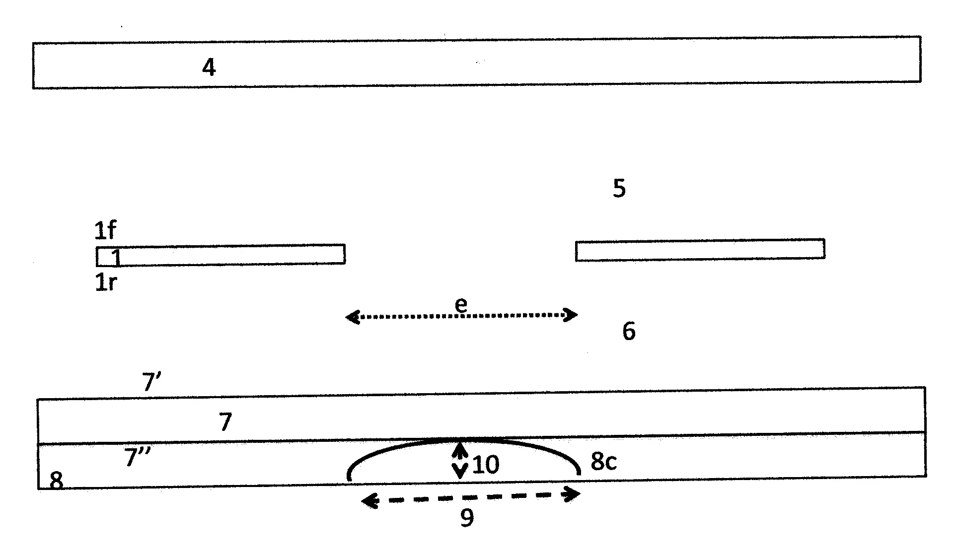 Dispositif optique photovoltaique a filtration dichroique varialble avec miroir dichroique convexe local