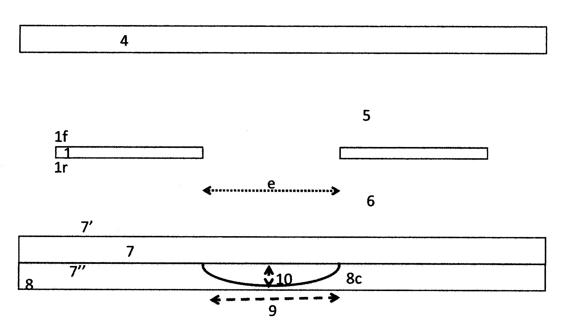 Dispositif optique photovoltaique a filtration dichroique variable avec miroir dichroique concave local