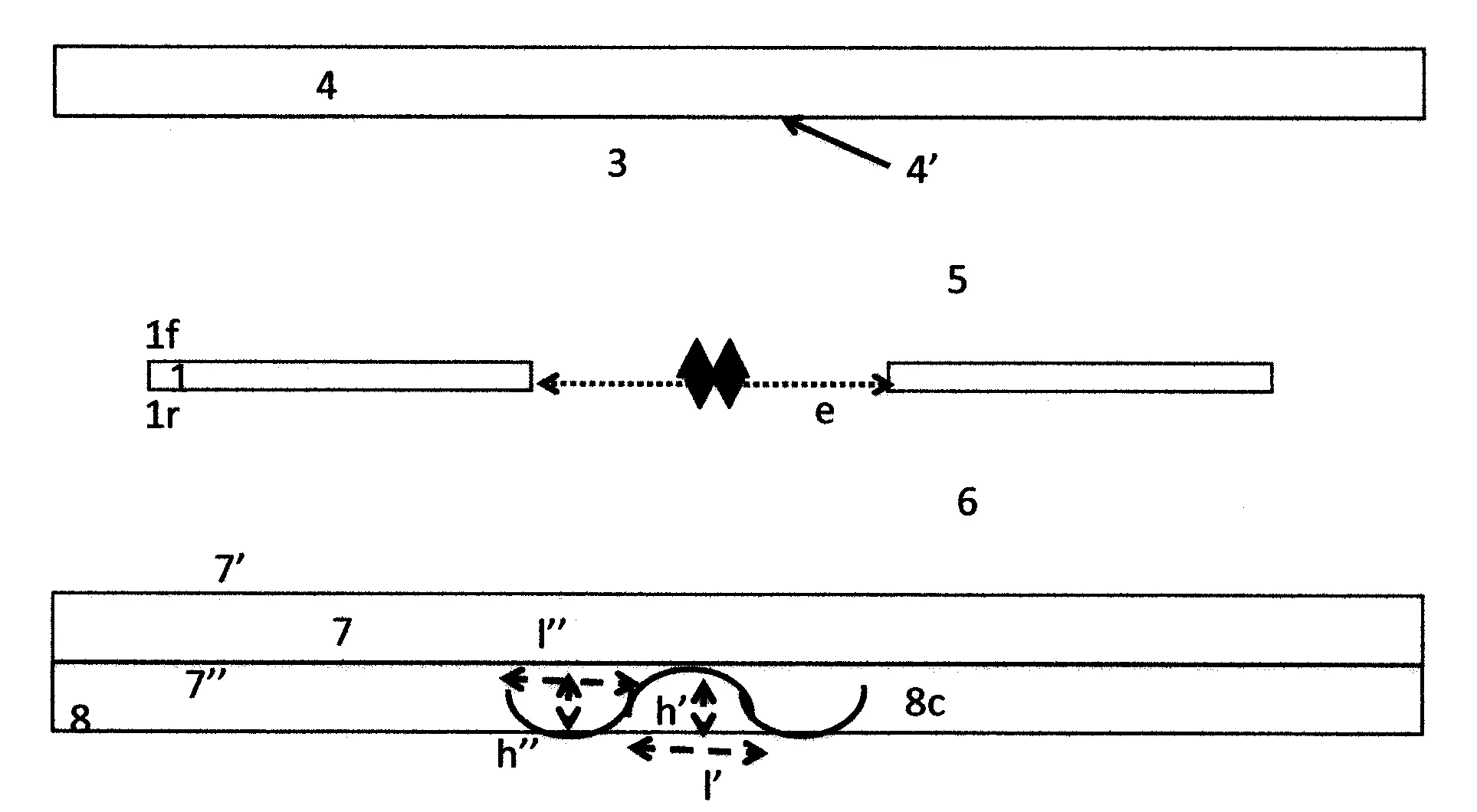 Dispositif optique photovoltaique a filtration plasmonique bifaciale et multirefringence variable arriere simple concave et double convexe localement