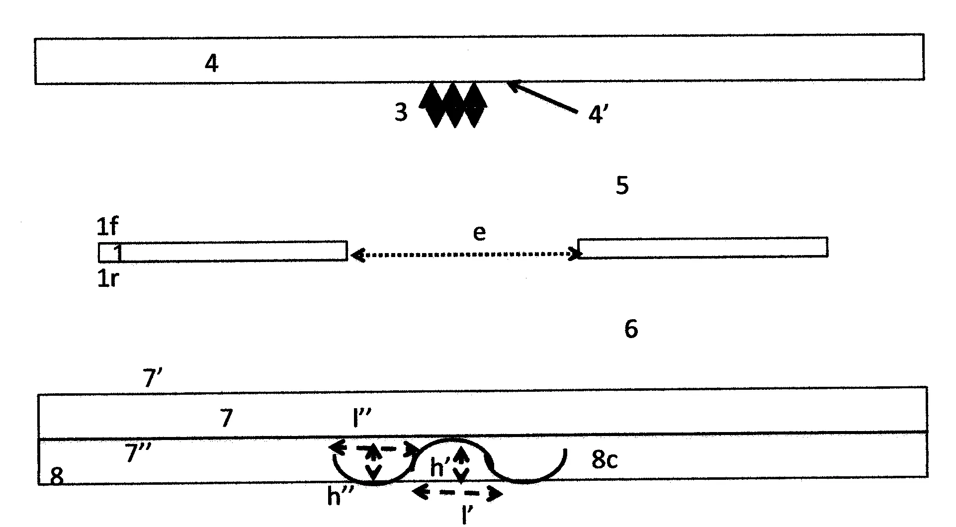 Dispositif optique photovoltaique a filtration plasmonique frontale et multirefringence variable arriere simple convexe et double concave localement