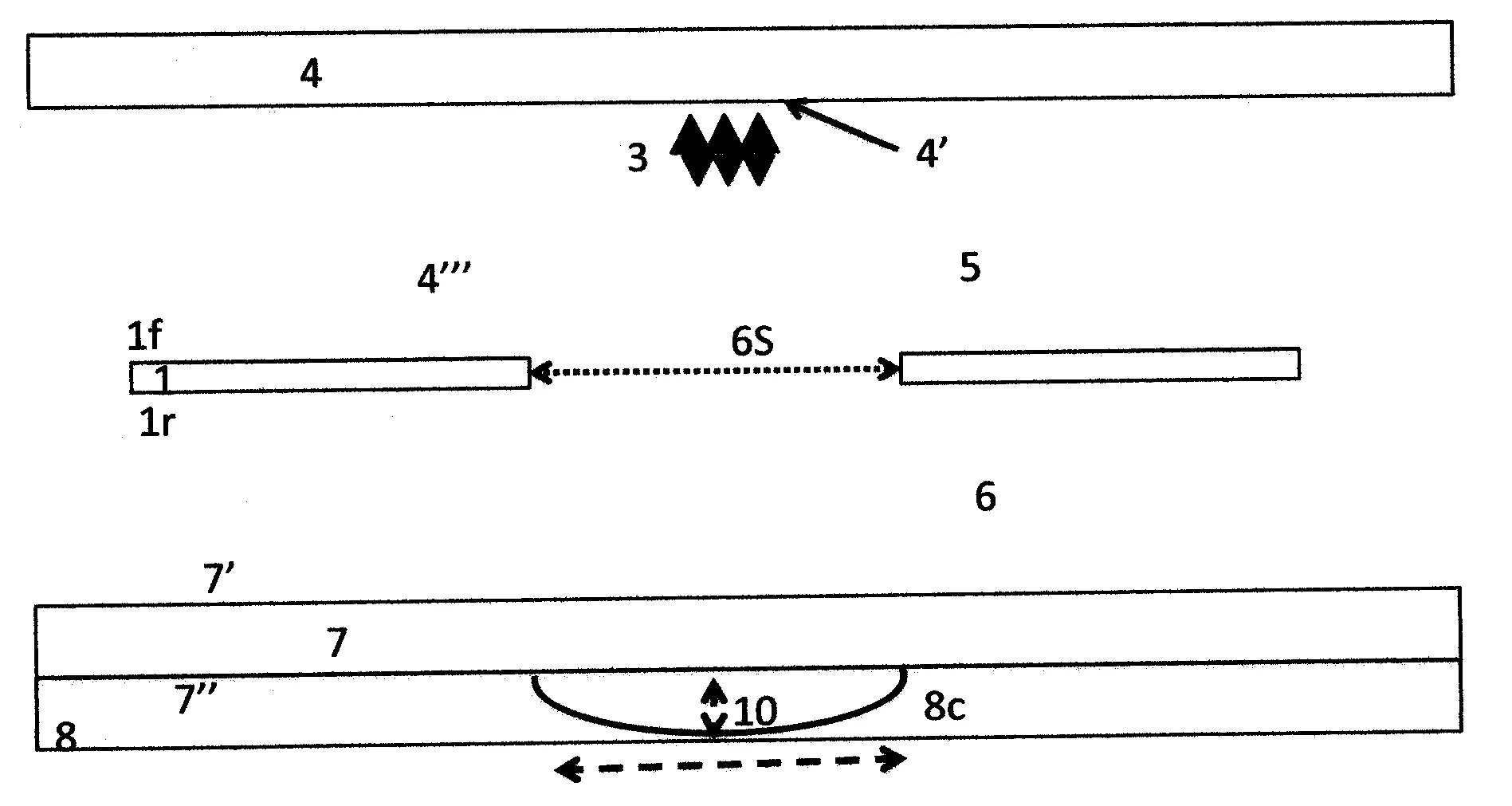 Dispositif optique photovoltaique a filtration plasmonique frontale et multirefringence variable arriere et concave local