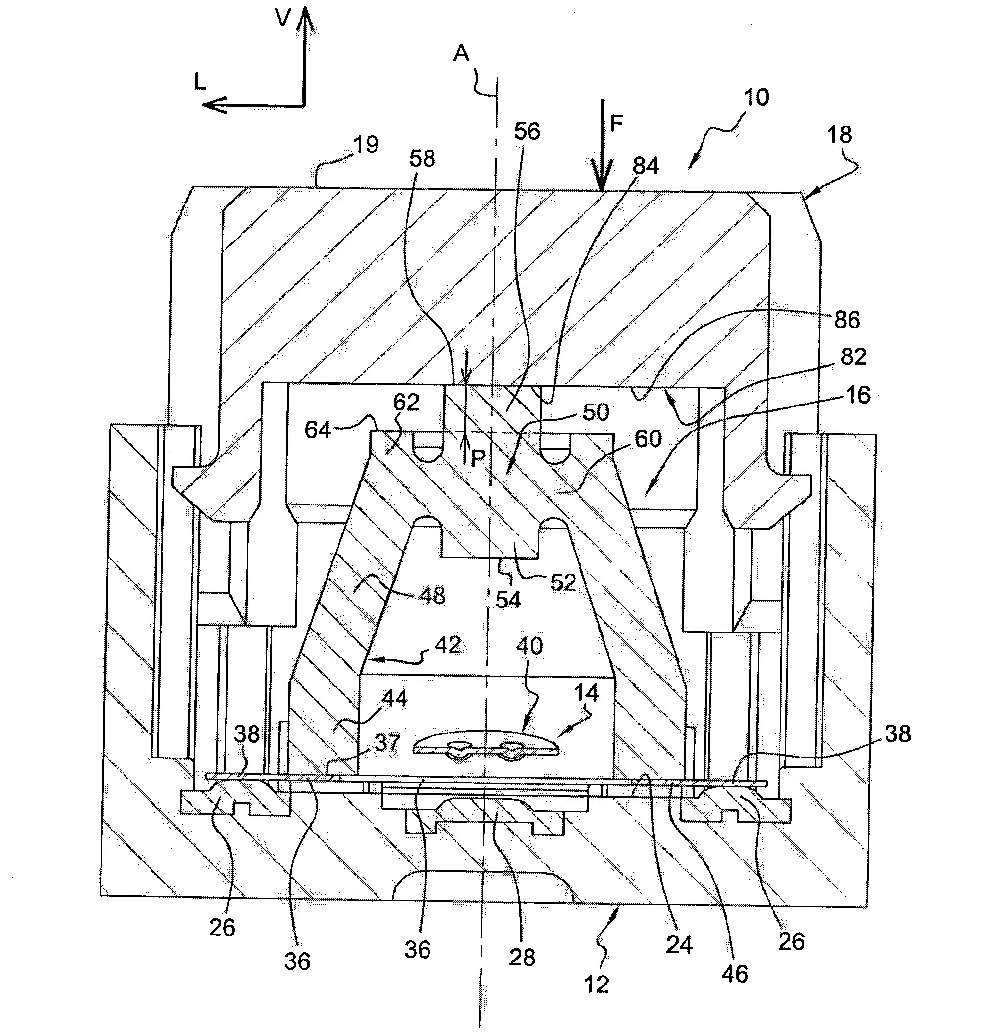 "commutateur electrique a effet tactile a course de precharge"