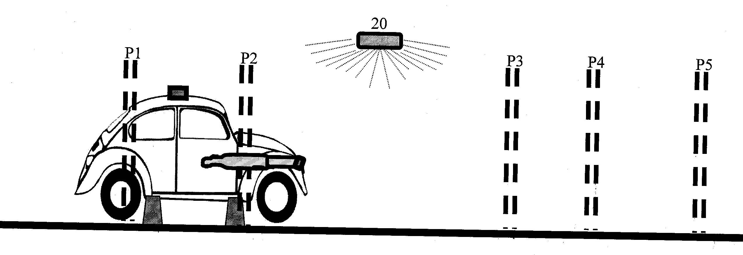 Systeme de commande d'un outil industriel en calculant sa position par rapport a un objet se deplacant sur une ligne d'assemblage