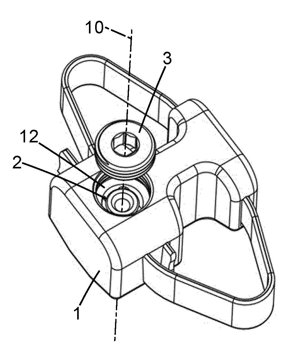 Implant intervertebral de stabilisation dynamique et son outil de positionnement
