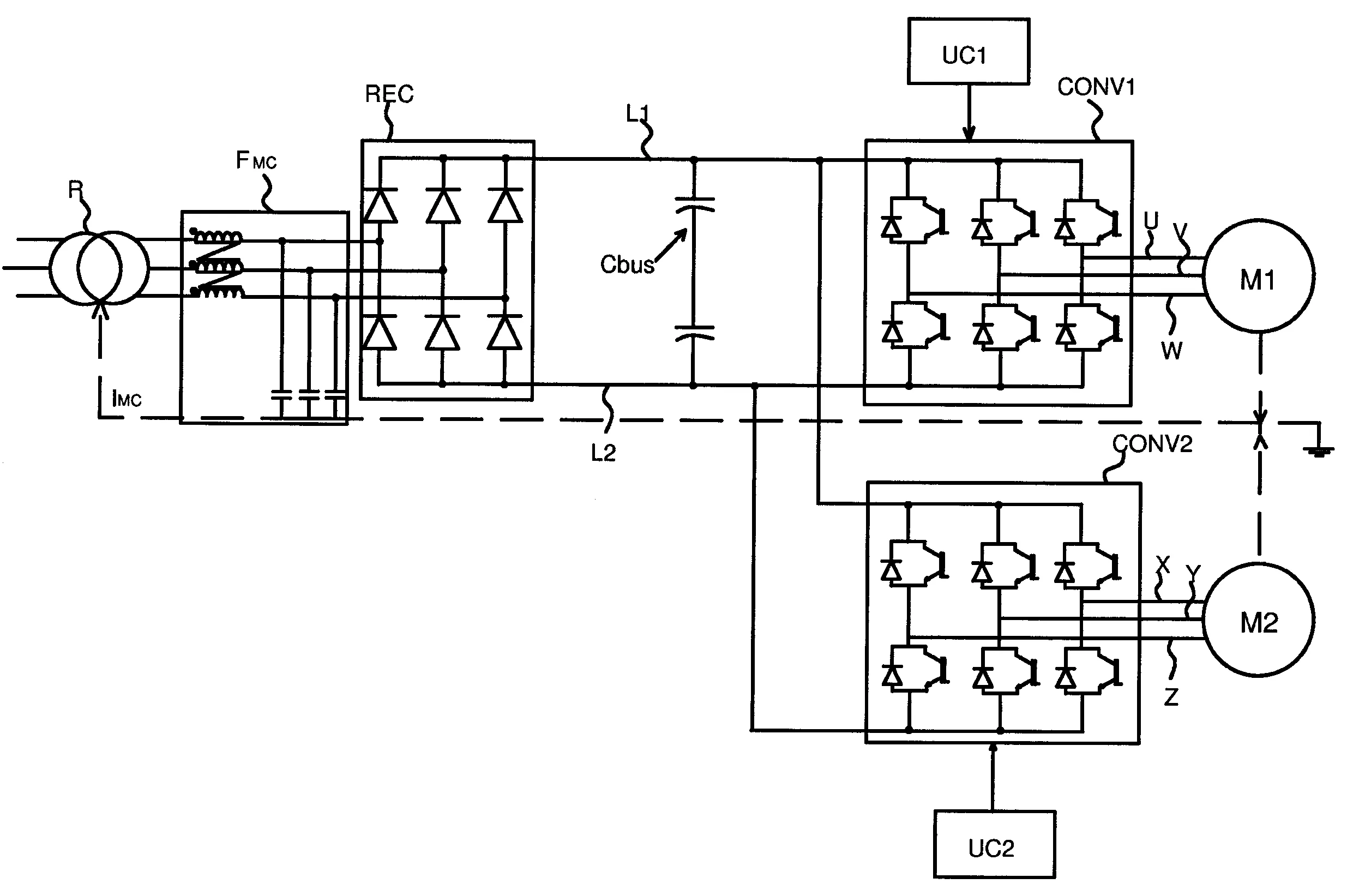Procede et systeme de commande pour une installation de commande de moteur electrique