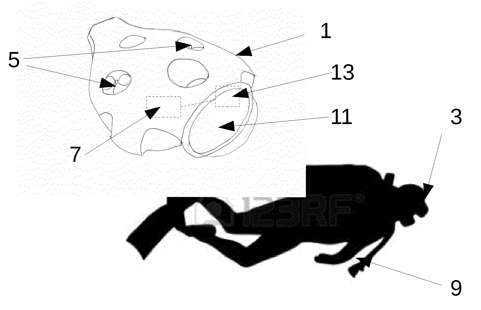 Camera sous-marine autonome