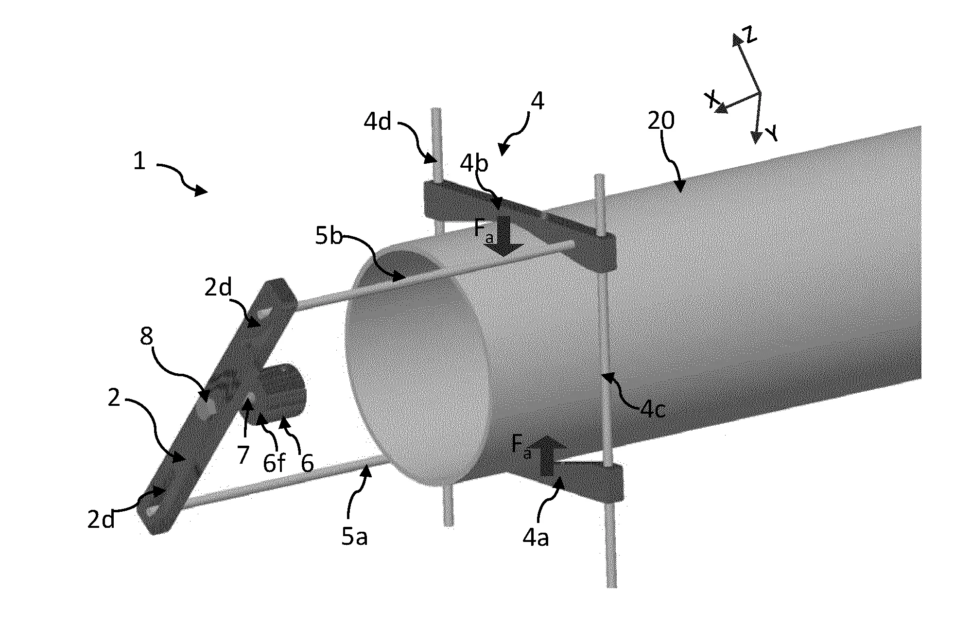 Dispositif d'extraction d'un moteur d'une enceinte tubulaire