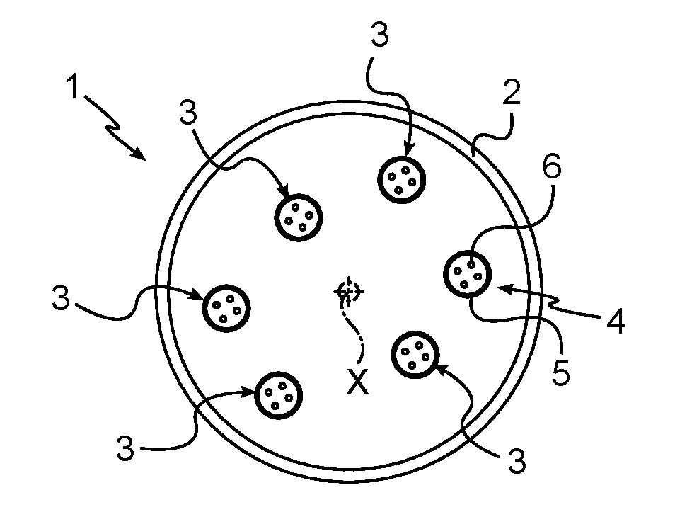 Fourreau a fibre optique, cable comprenant un tel four-reau et procede de fabrication d’un tel fourreau