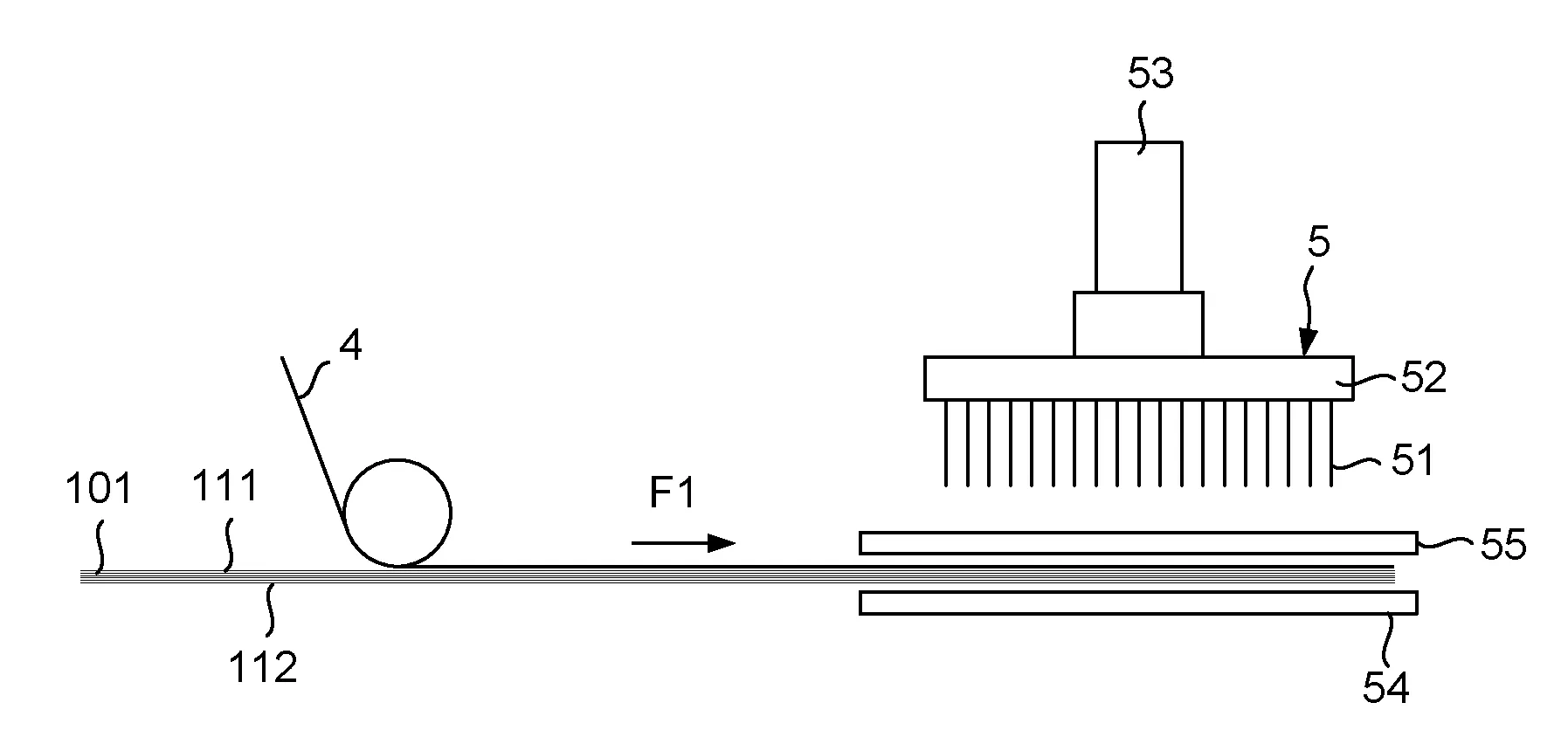 Procede de realisation de pieces en materiau composite par impregnation d'une preforme particuliere.