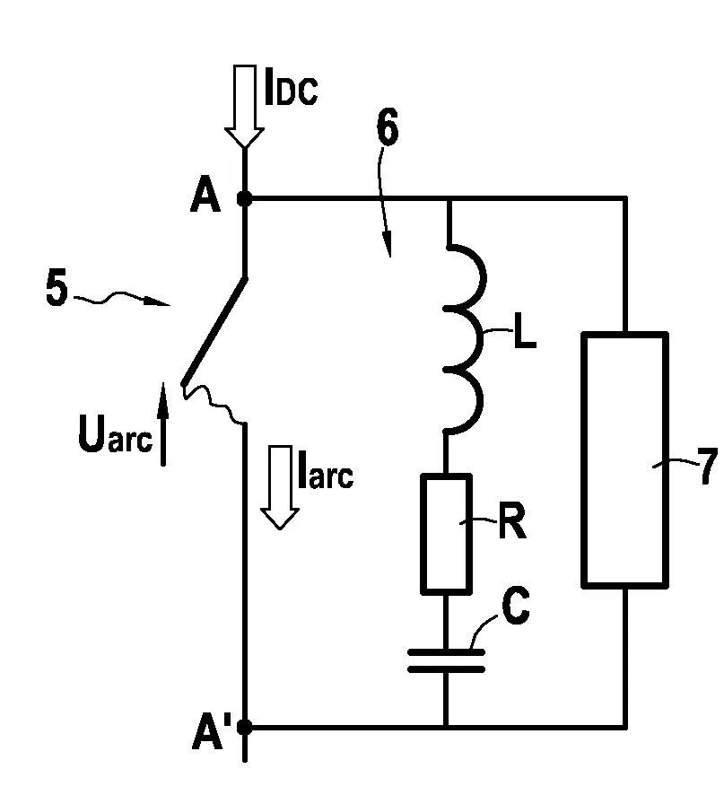 Commutateur au co2 pour un reseau a courant continu haute tension