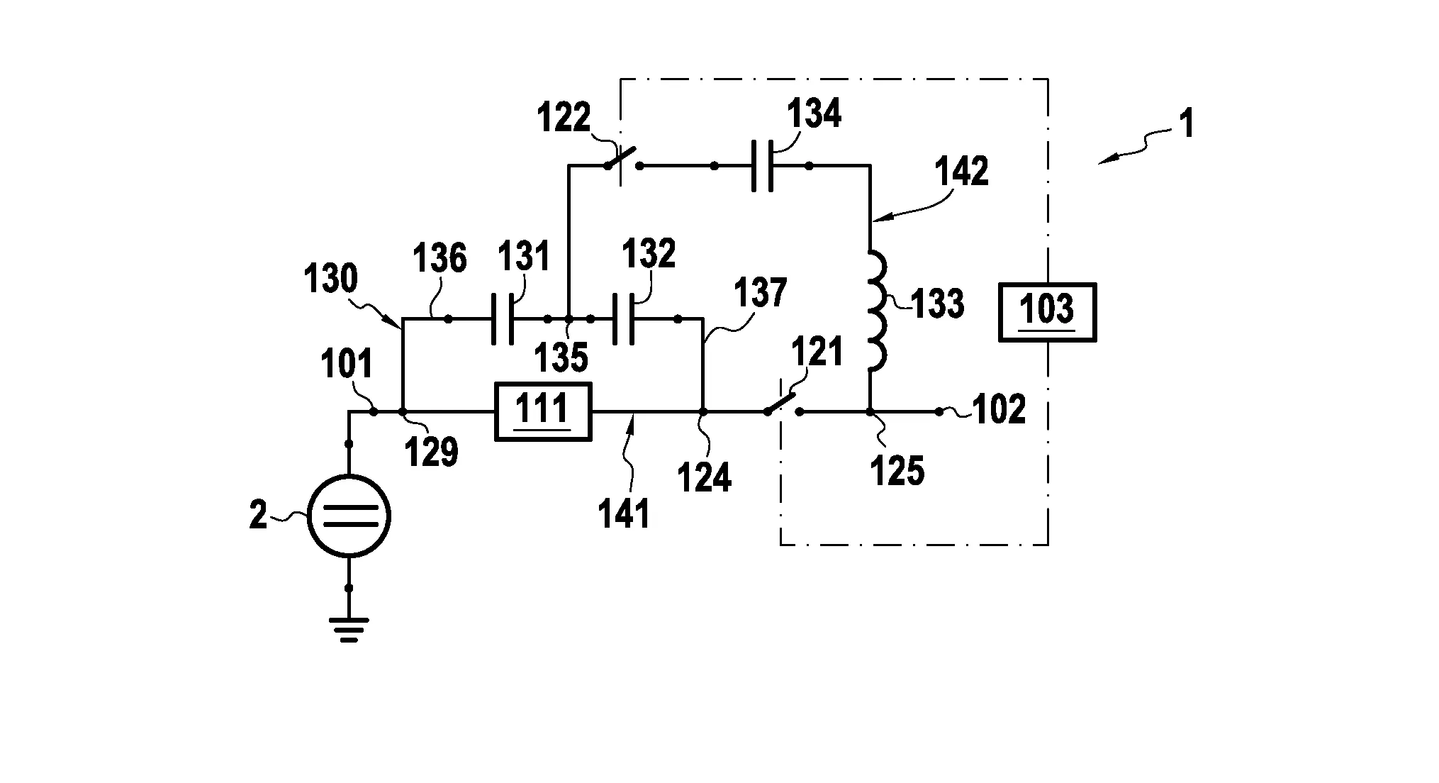 Dispositif de coupure de courant continu haute tension