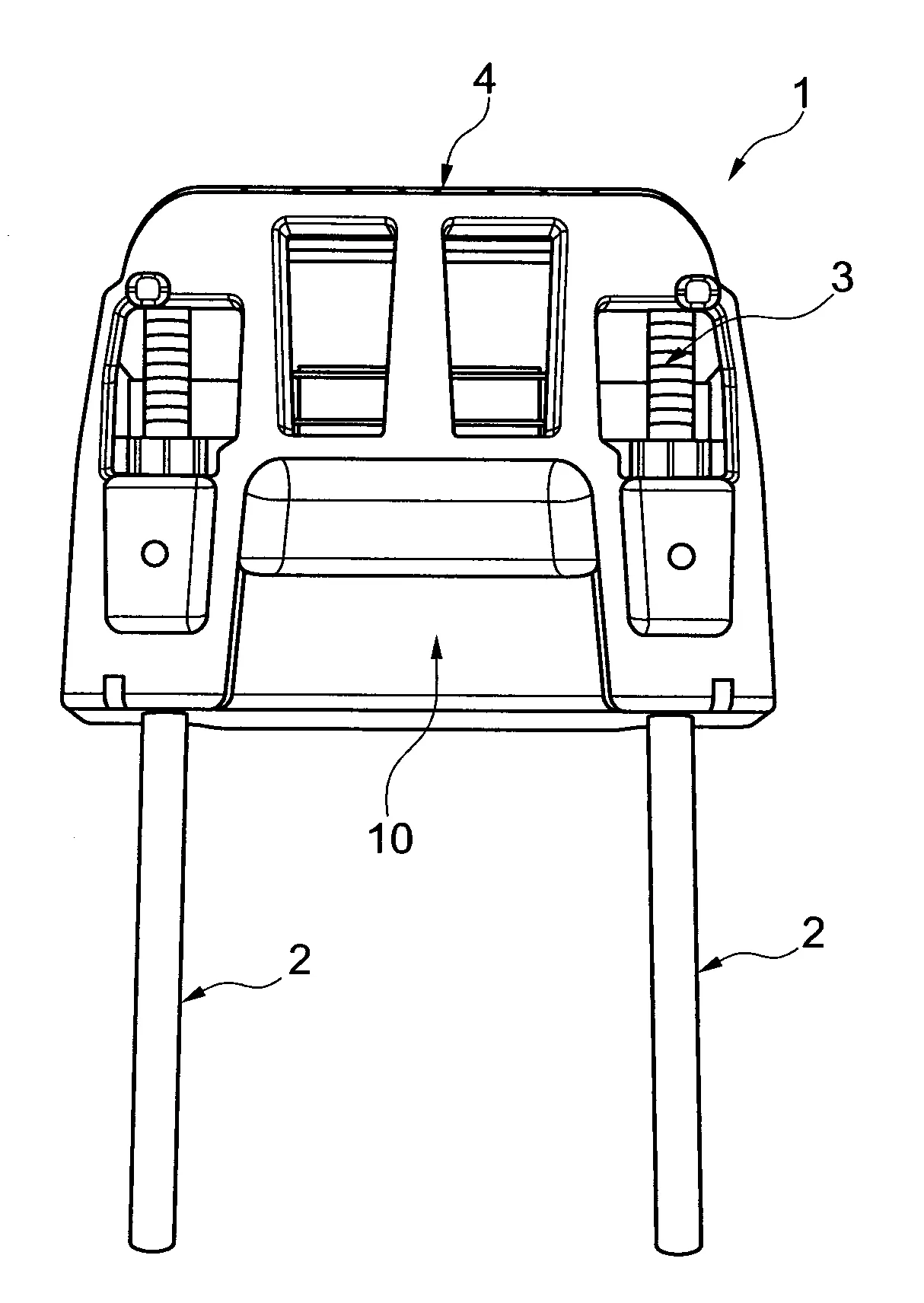 Appui-tete de siege de vehicule automobile