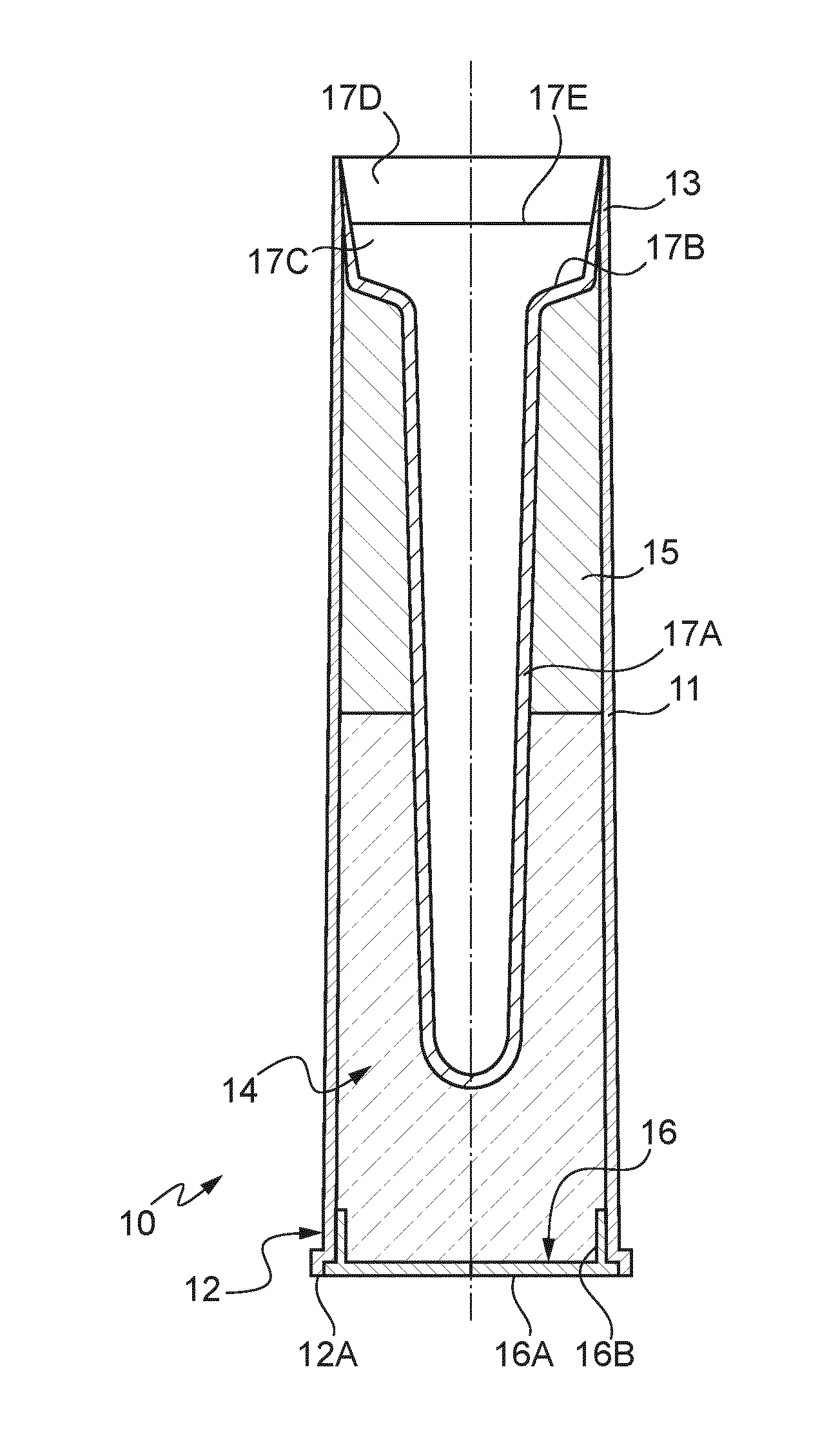 Flacon d'additifs pour extincteur a base d'eau