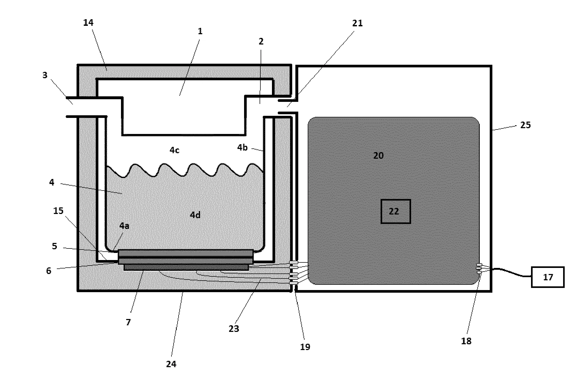 Detection de reservoir vide dans un humidificateur chauffant