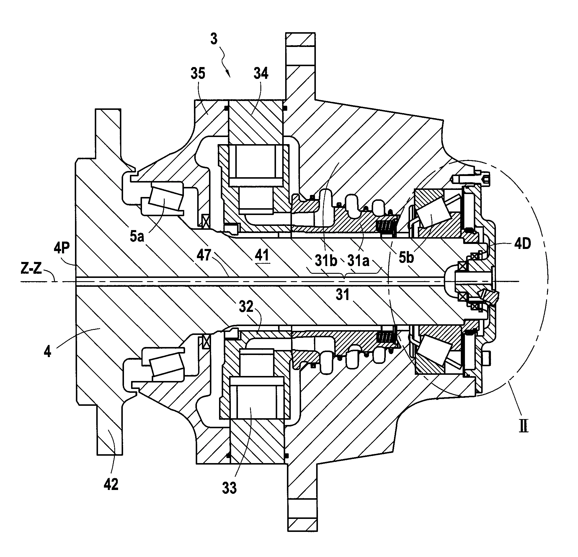 Appareil hydraulique ameliore comprenant une conduite pour la circulation d'air