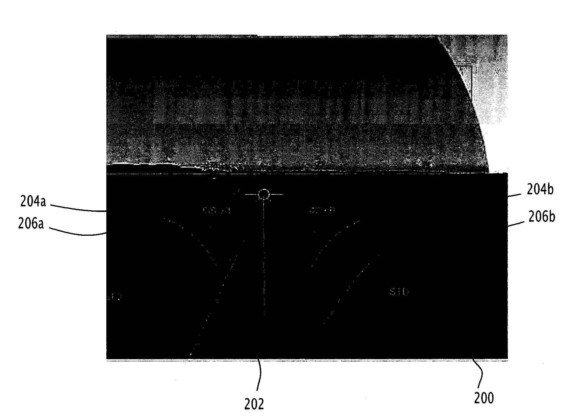 Ensemble d'affichage de trajectoires d'un aeronef