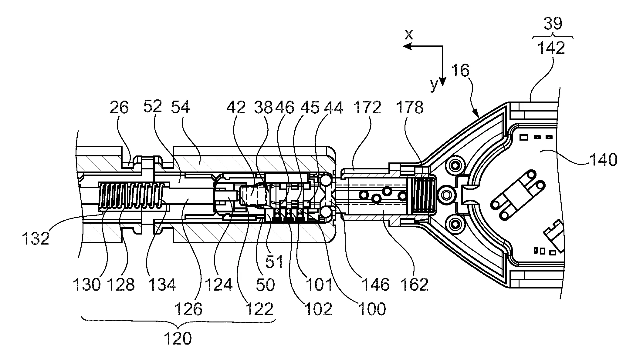 Ensemble comportant une serrure electronique et une clef electronique