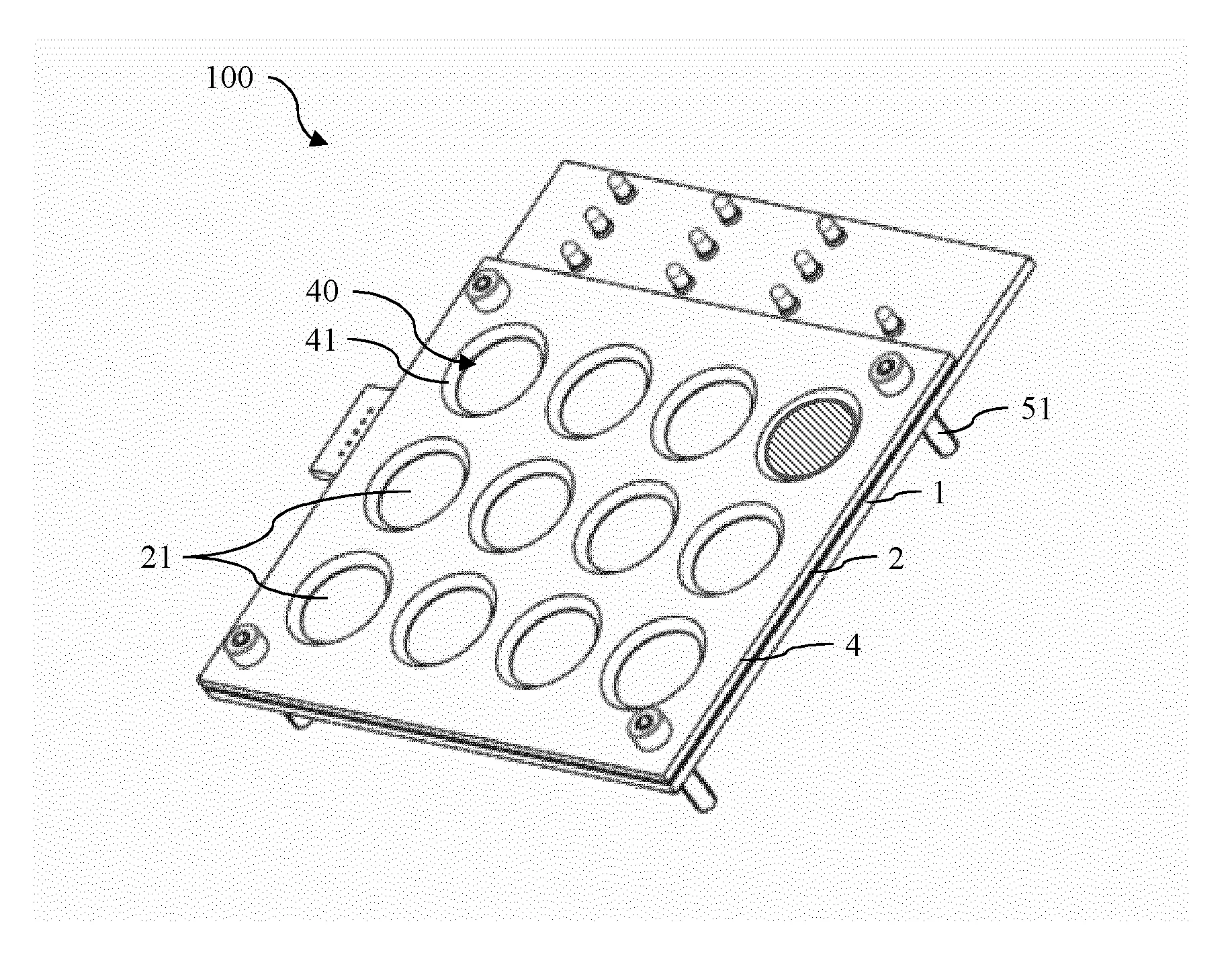 Clavier capacitif