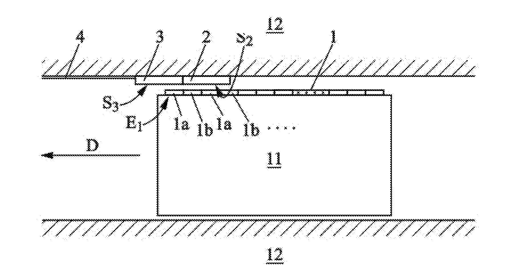 Mesure d’une position relative d’elements mobiles
