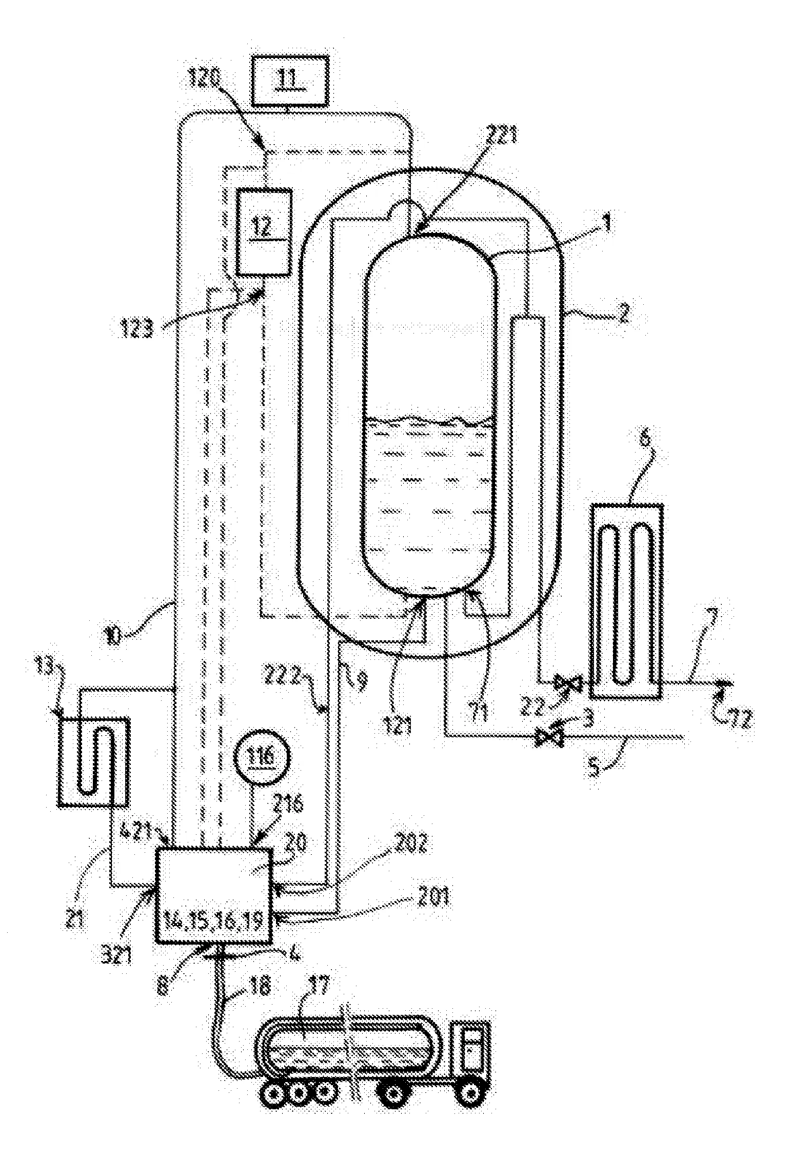 Réservoir de stockage de fluide cryogénique